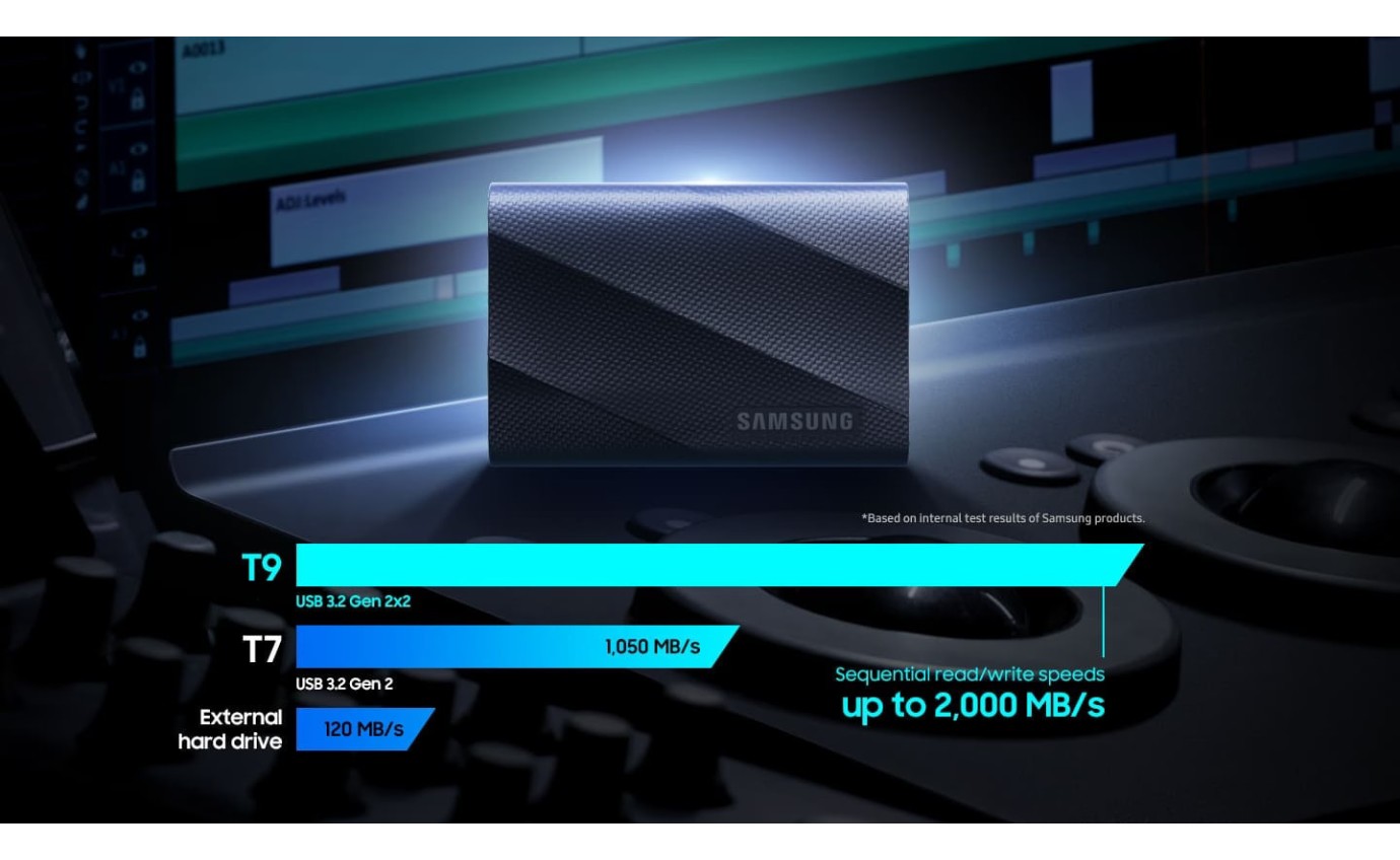 Samsung 4TB Portable SSD T9 MUPG4T0BWW