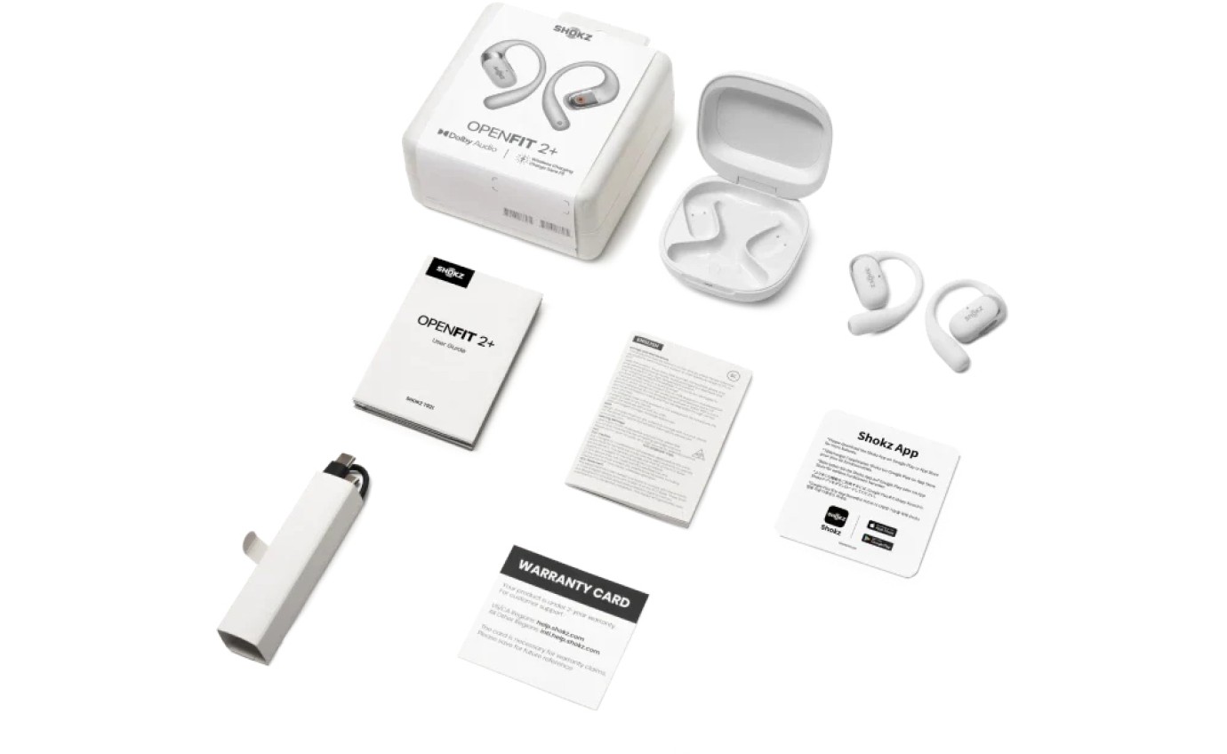 Shokz OpenFit 2+ (Grey) T921STBG