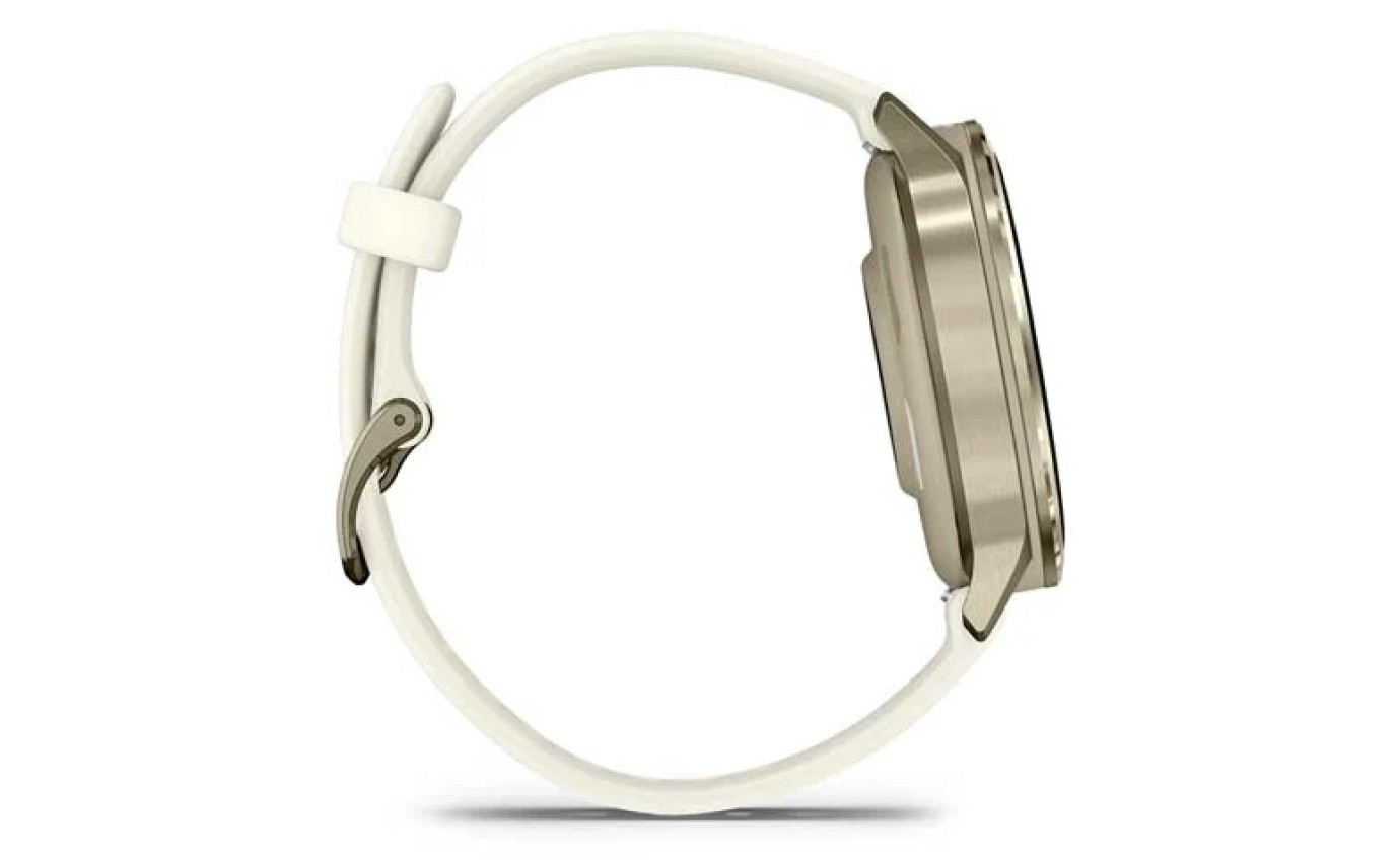 Garmin Venu&reg; 4 Smartwatch 41mm (Lunar Gold/Bone Silicone Band) 0100301300