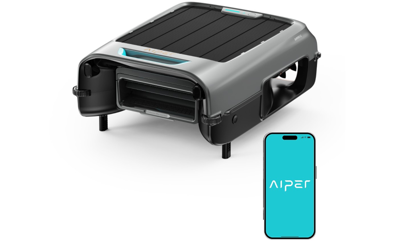 Aiper Surfer S2 Solar-Powered Robotic Pool Skimmer 255291