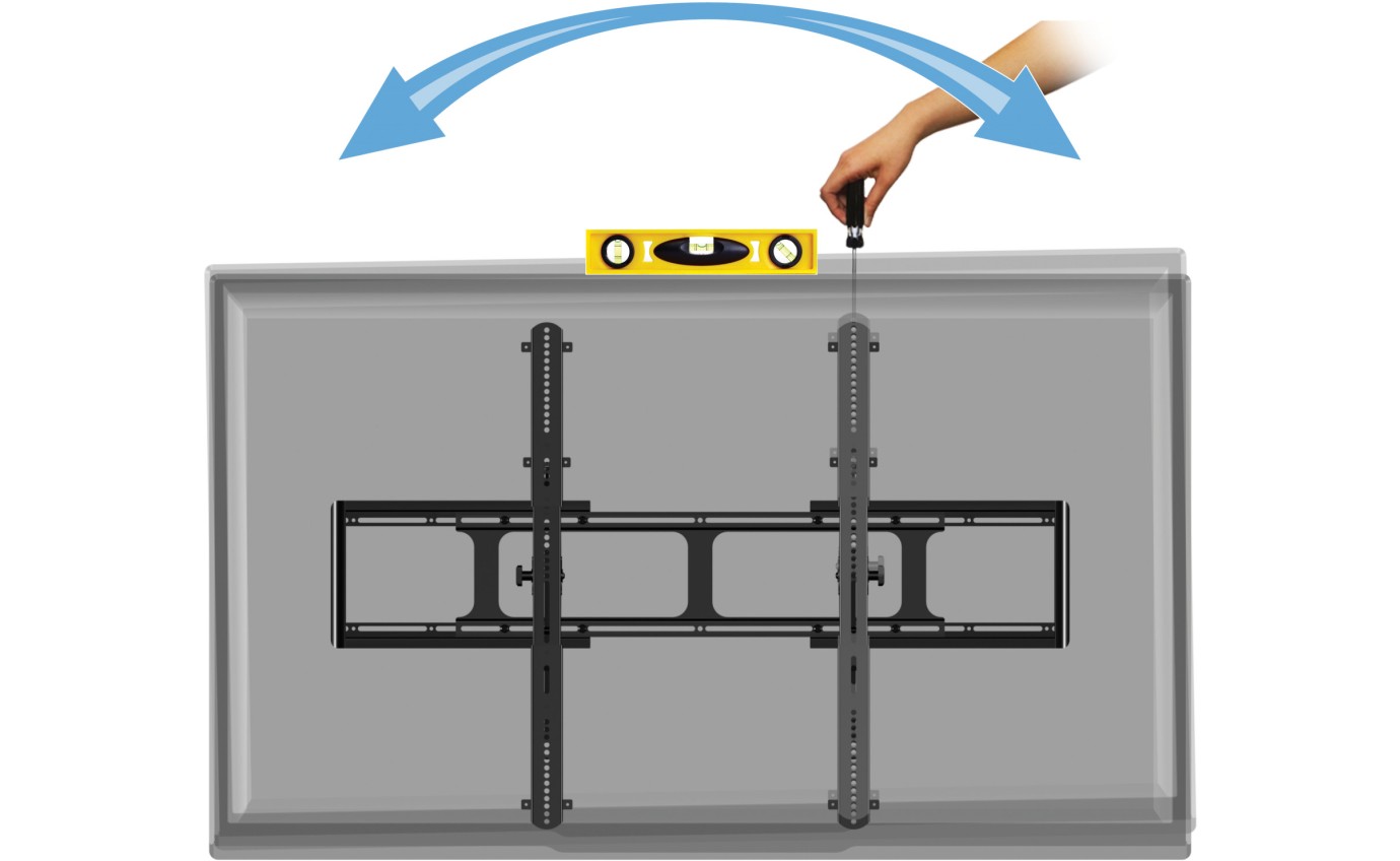 Sanus 65-140 inch X-Large TV Tilt Wall Mount VXT7B2