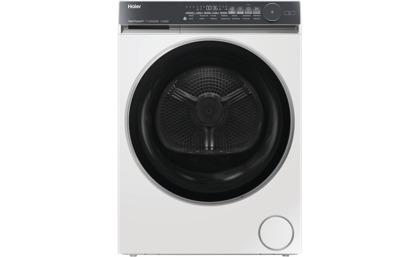 Haier 9kg Heat Pump Dryer (White) HDHP90NW1