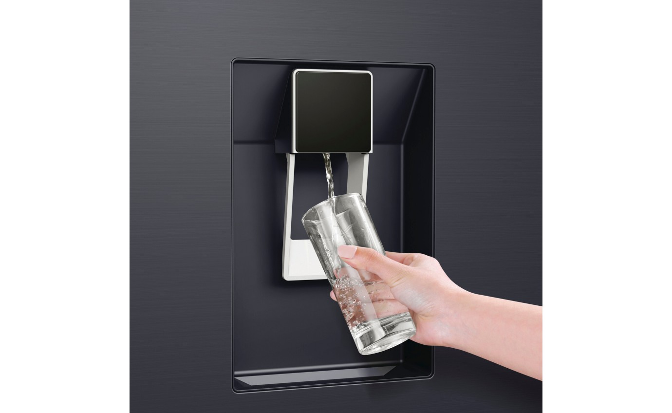 Haier 431L Bottom Mount Fridge (Black) HRF420BHC