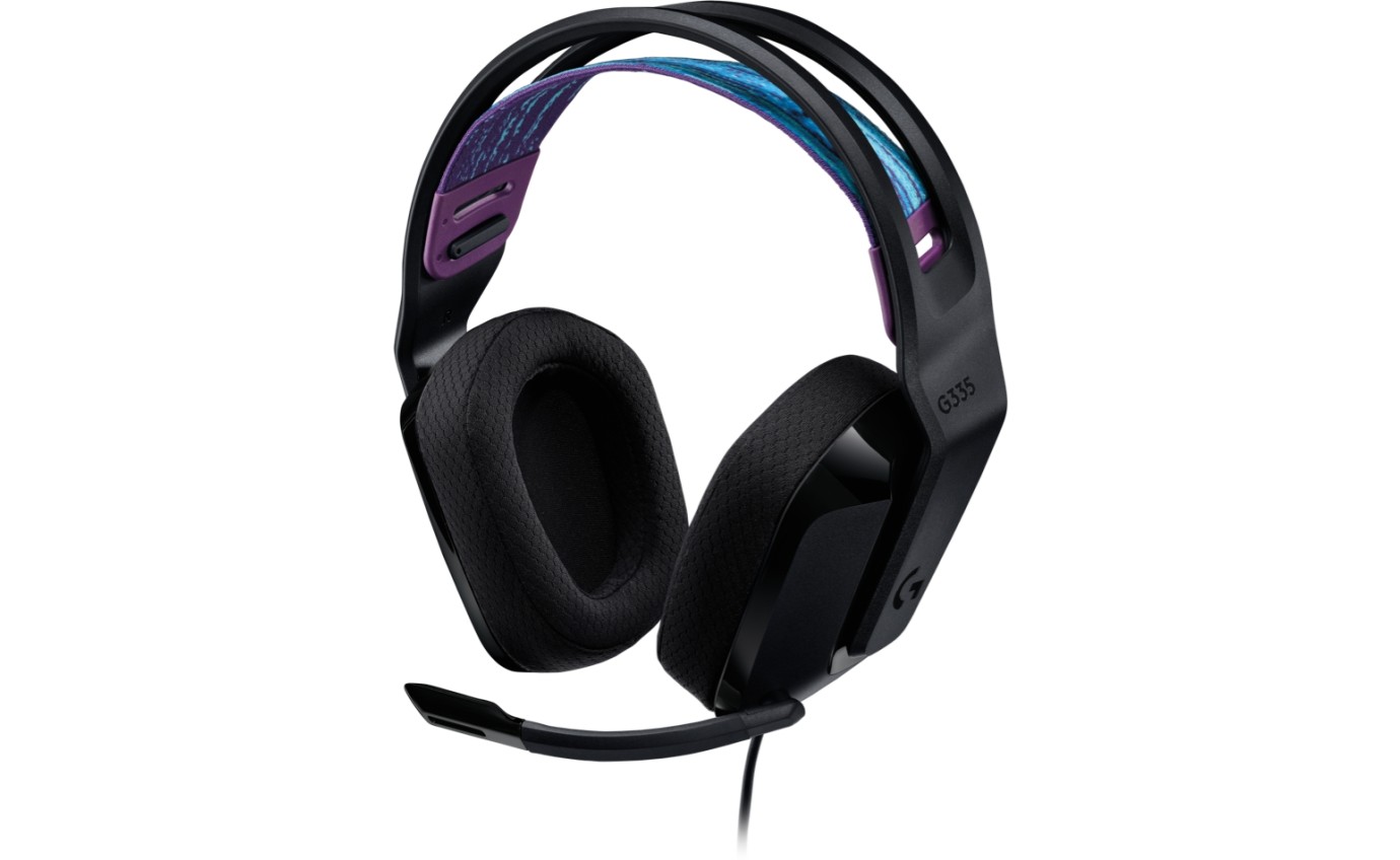 Logitech G G335 Wired Gaming Headset (Black) 981000979