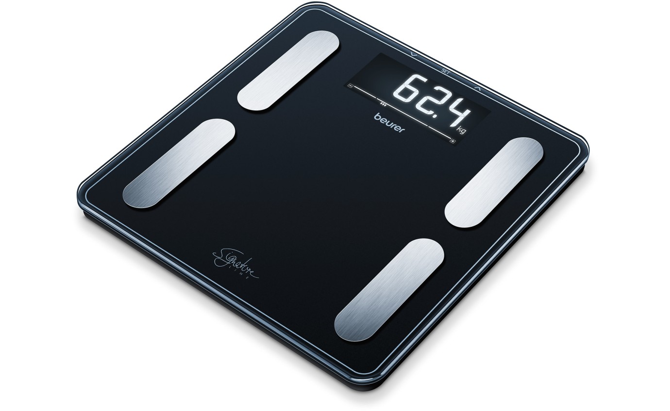 Beurer Signature Line Body Fat Bathroom Scale (Black) BF400B