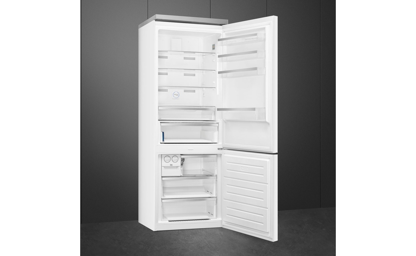 Smeg 481L Bottom Mount Fridge (White) FA490RWH5AU