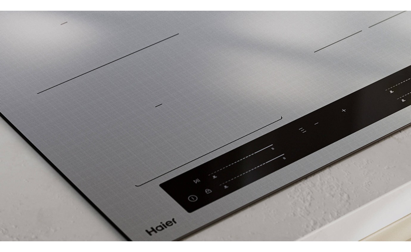 Haier 60cm 500 Series Induction Cooktop (Grey Glass) HCI604FTG4