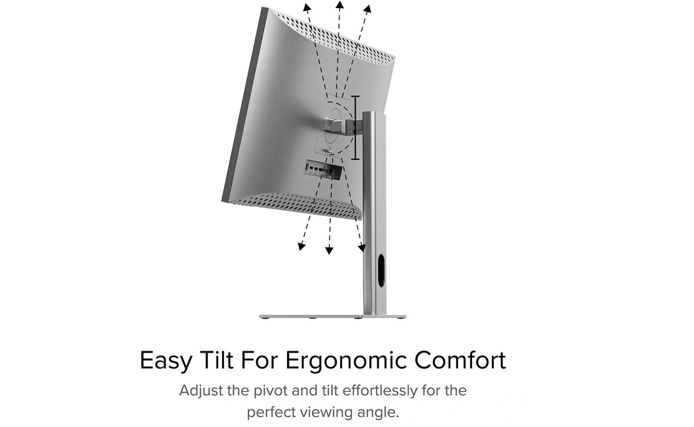 ALOGIC 27 inch Clarity Rotating 4K Monitor 27F34KCPD