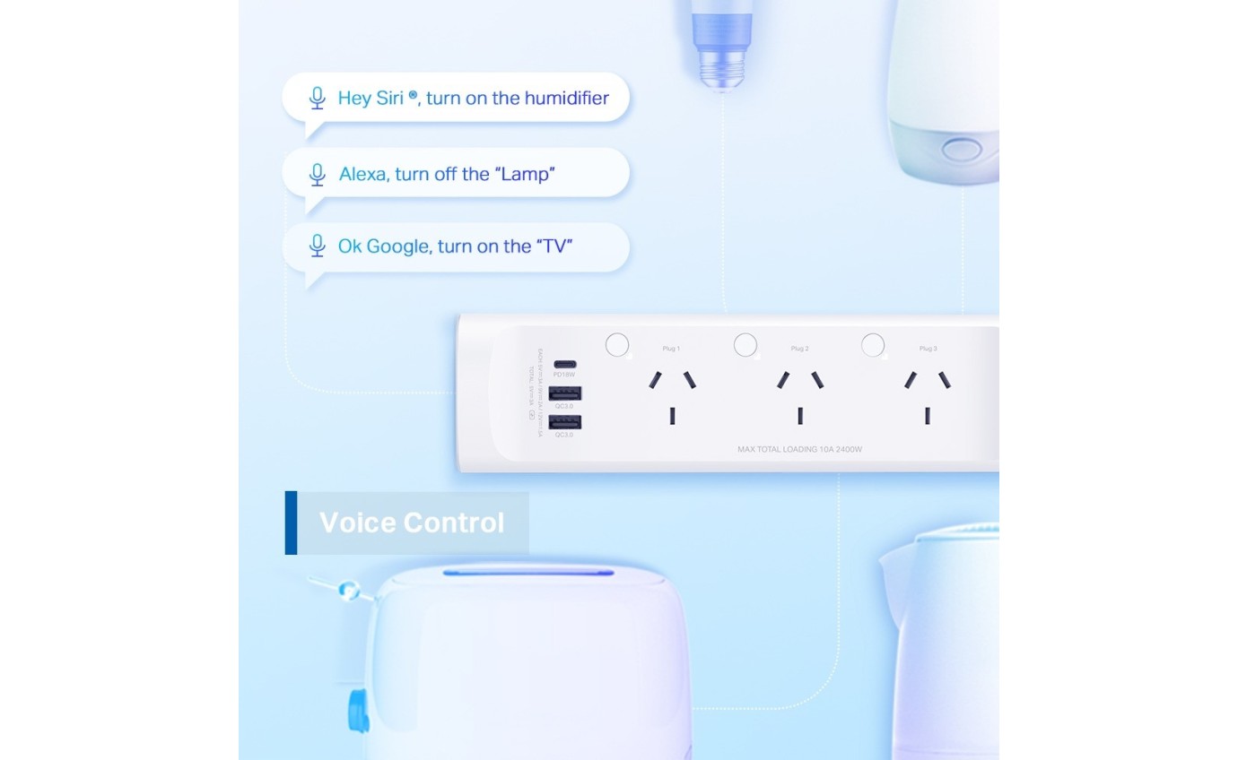 Tapo Smart Wi-Fi Power Strip TAPOP300