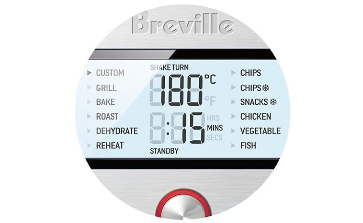 Breville the Air Fryer Chef&trade; Plus (Brushed Stainless Steel) LAF600BSS