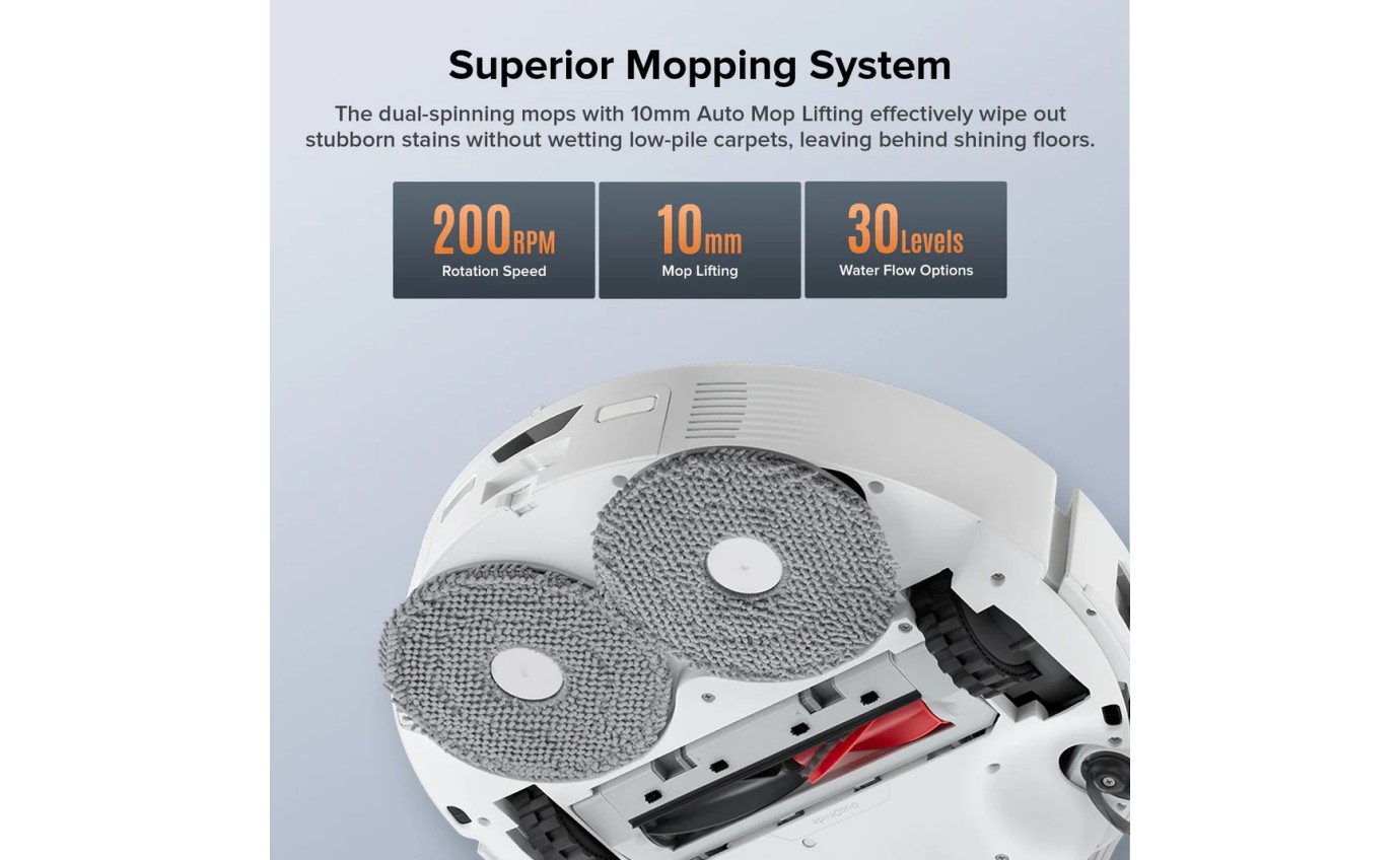 Roborock QRevo Edge C Robotic Vacuum RRQREC0203WHT