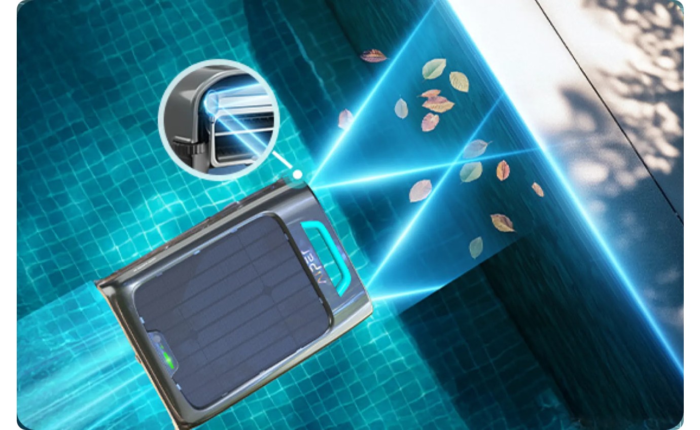 Aiper Surfer S2 Solar-Powered Robotic Pool Skimmer 255291