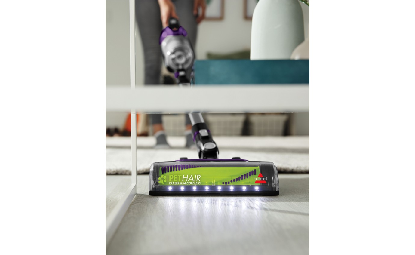 Bissell Pet Hair Eraser Slim Cordless Stick Vacuum 2907F