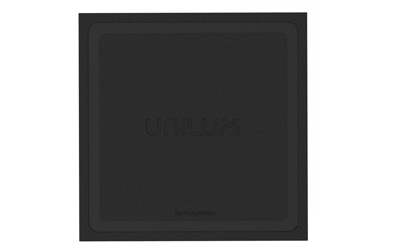 Unilux 60cm Universal Rubber Appliance Floor Mat (Black) ULX108