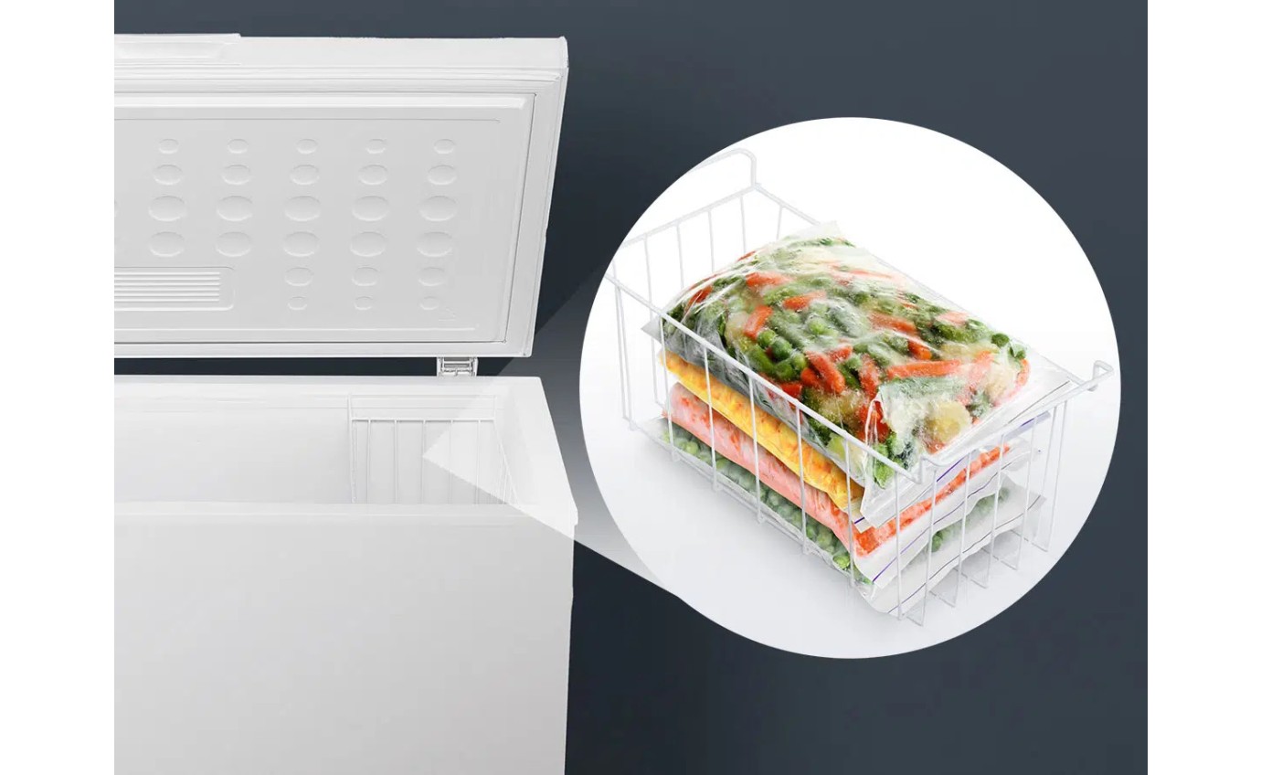 TCL 198L Hybrid Chest Freezer (White) F205CFW