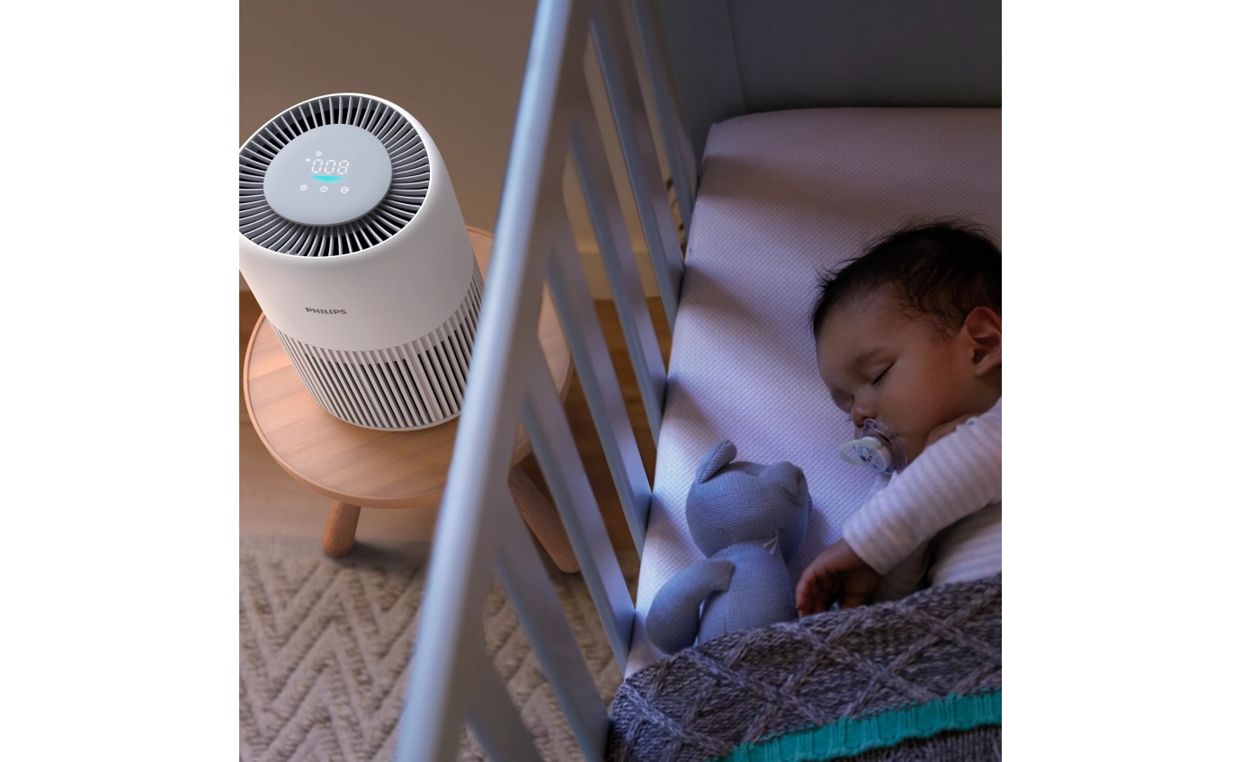 Philips PureProtect Mini 900 Series Smart Air Purifier (White) AC095010