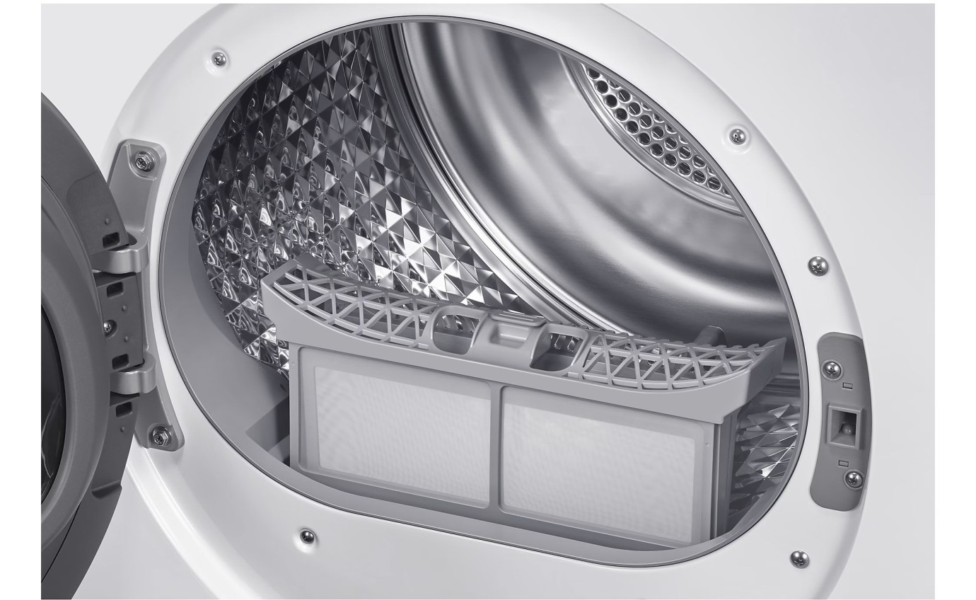 Samsung 9kg Smart Heat Pump Dryer (White) DV90DGC4A0AESA