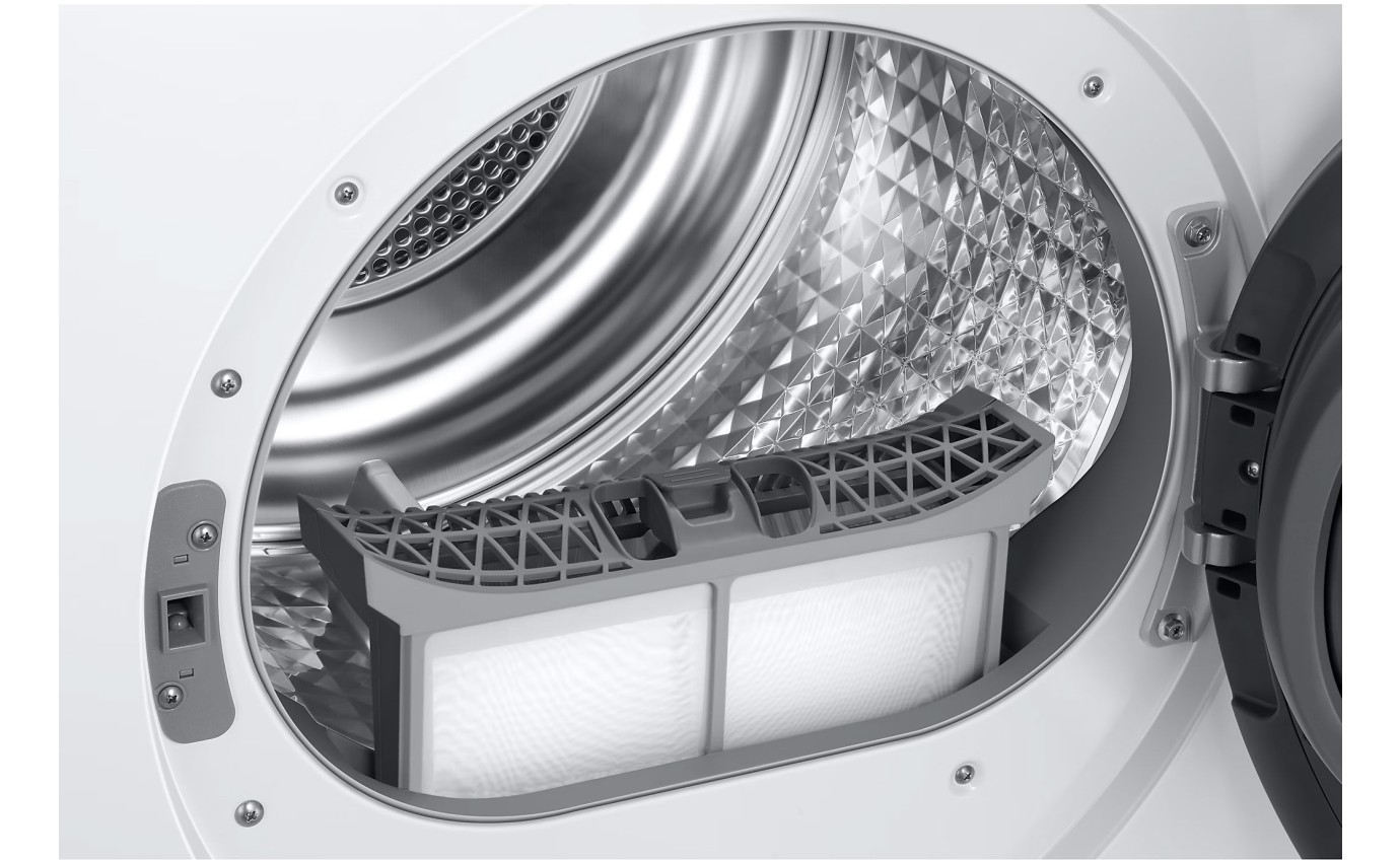 Samsung 9kg Smart Heat Pump Dryer (White) DV91T6440LE