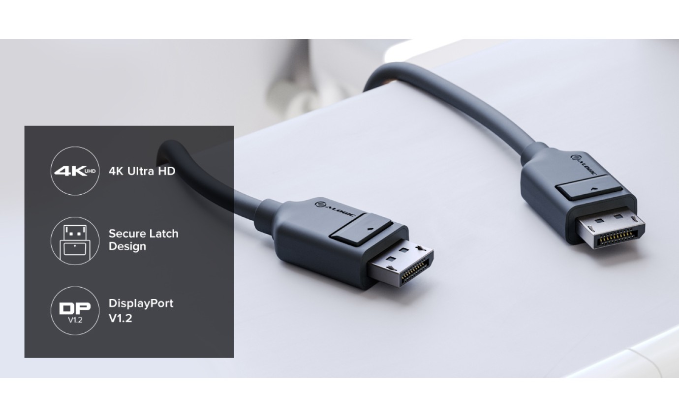 ALOGIC Elements DisplayPort Cable with 4K Support (3m) EL2DP03