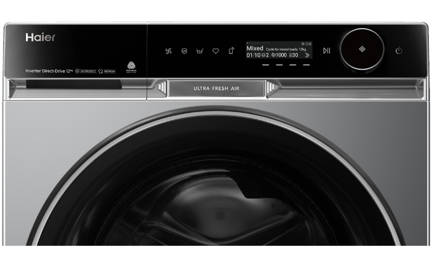 Haier 12kg 600 Series Front Loader Washing Machine (Dark) HWF12PXB2