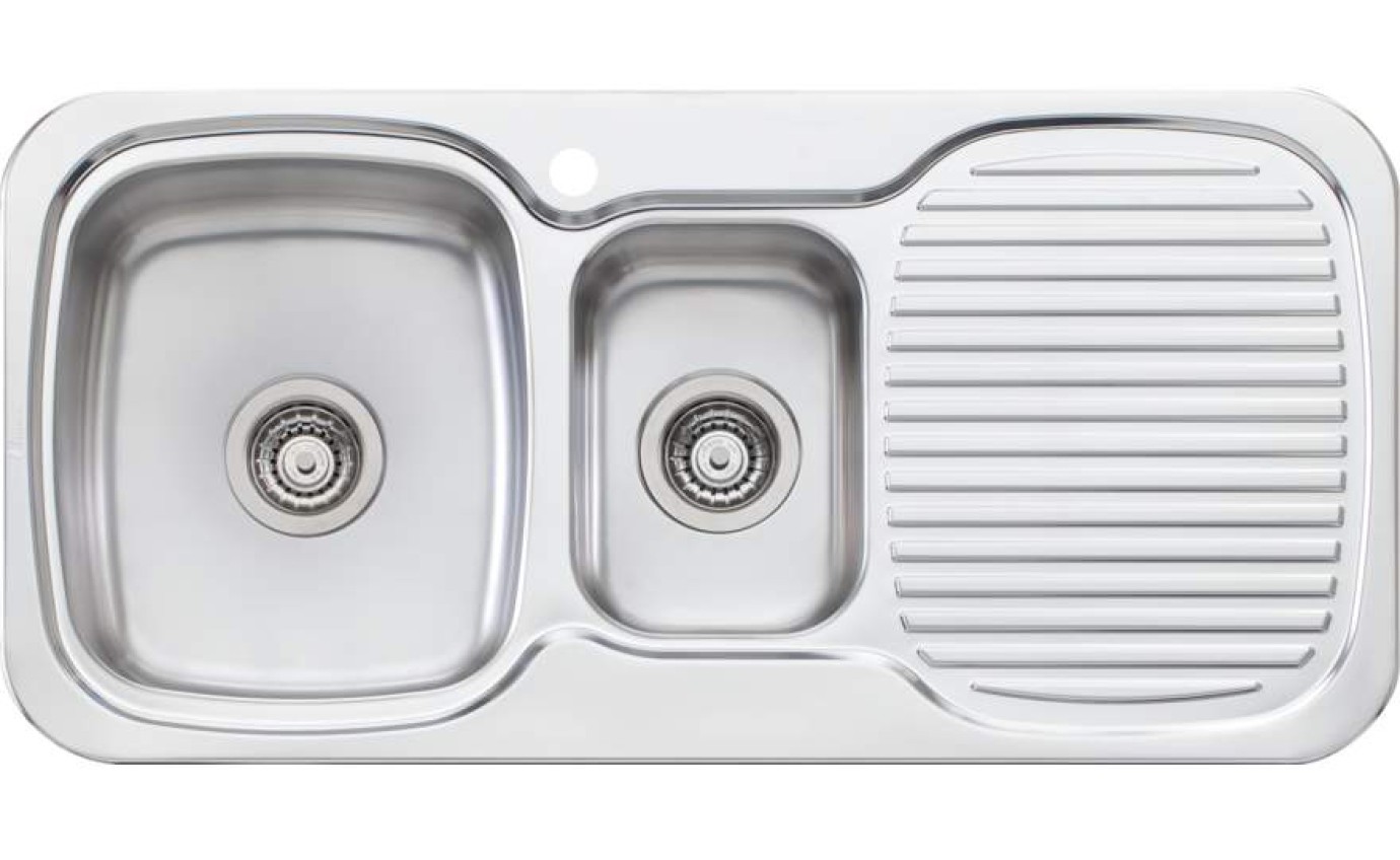 Oliveri Lakeland 1 & 1/2 Bowl Sink LL126