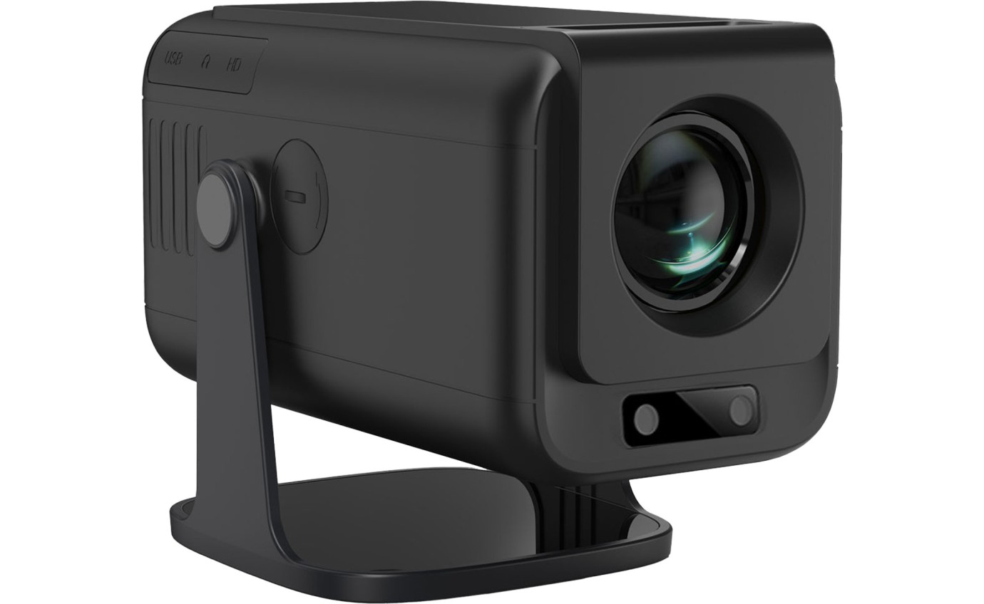 Laser 1080p Android Multi-Angle LED Projector Black PJTUFHA3065