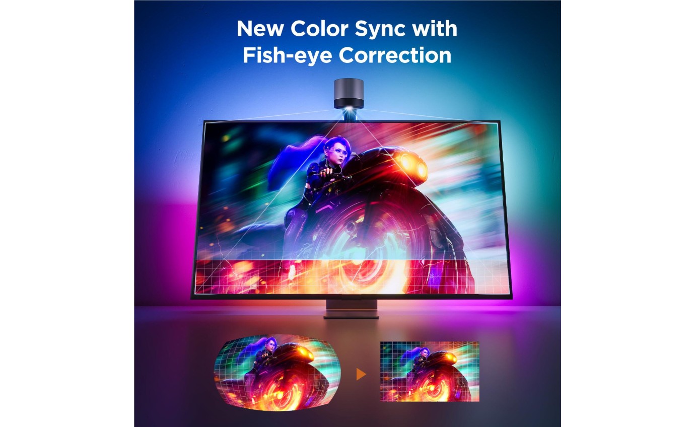 Govee Smart TV Backlight Kit 3S (75 inch-85 inch) H6098ED2