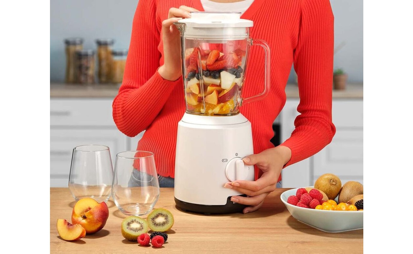 Braun PowerBlend 1 Jug Blender (White) JB1050WH