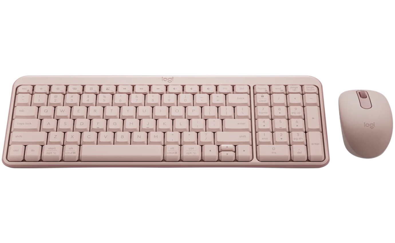 Logitech MK250 Compact Bluetooth&reg; Wireless Combo (Rose) 920013561