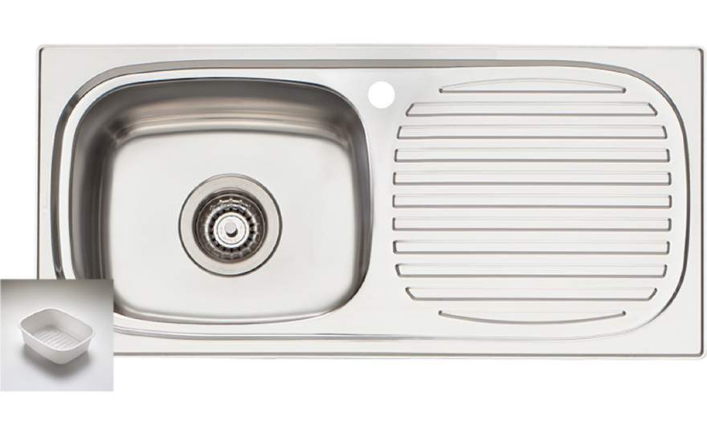 Oliveri Martini Single Bowl Sink MR5011TH