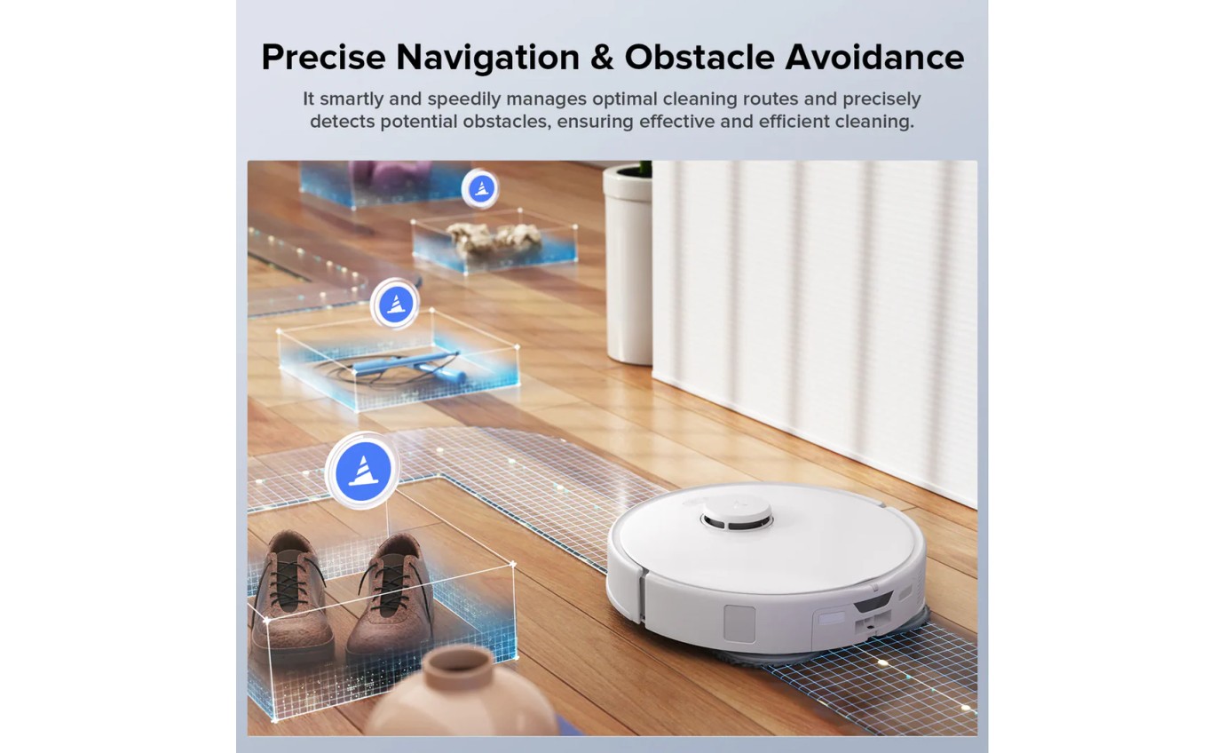 Roborock QRevo Edge C Robotic Vacuum RRQREC0203WHT