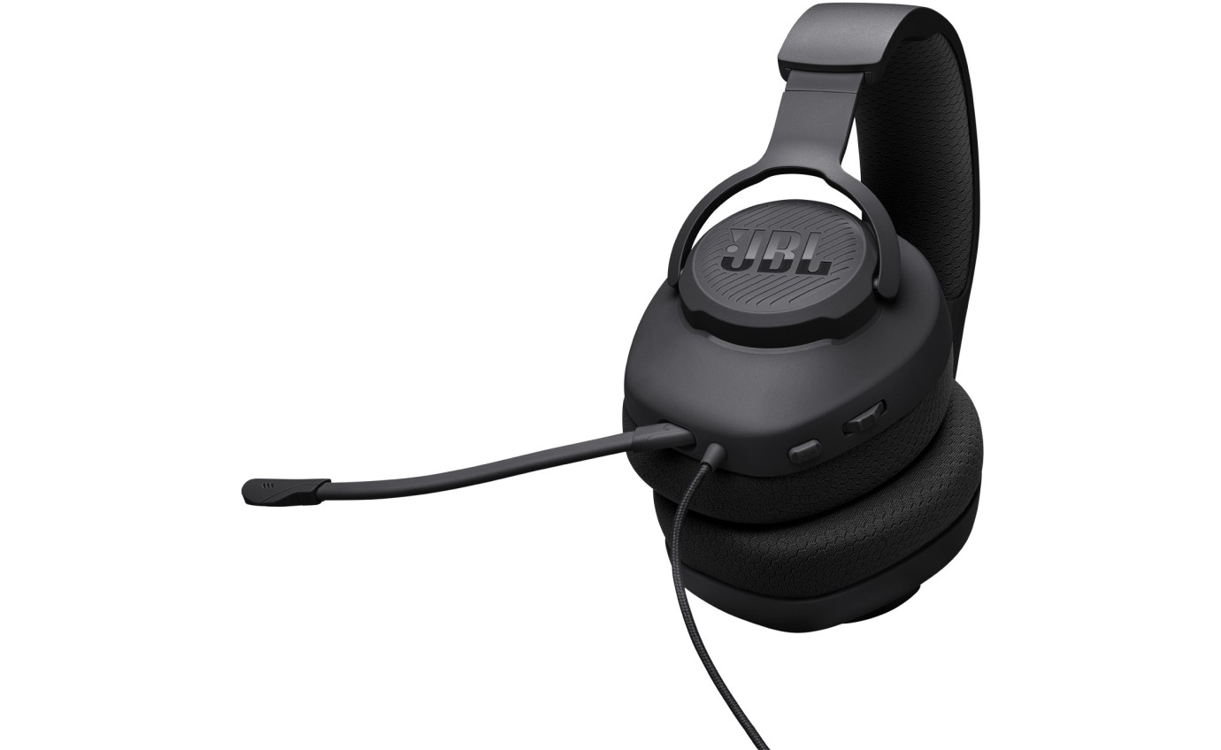 JBL Quantum 100 M2 Wired Over-Ear Headphones (Black) JBLQTUM100M2BLK