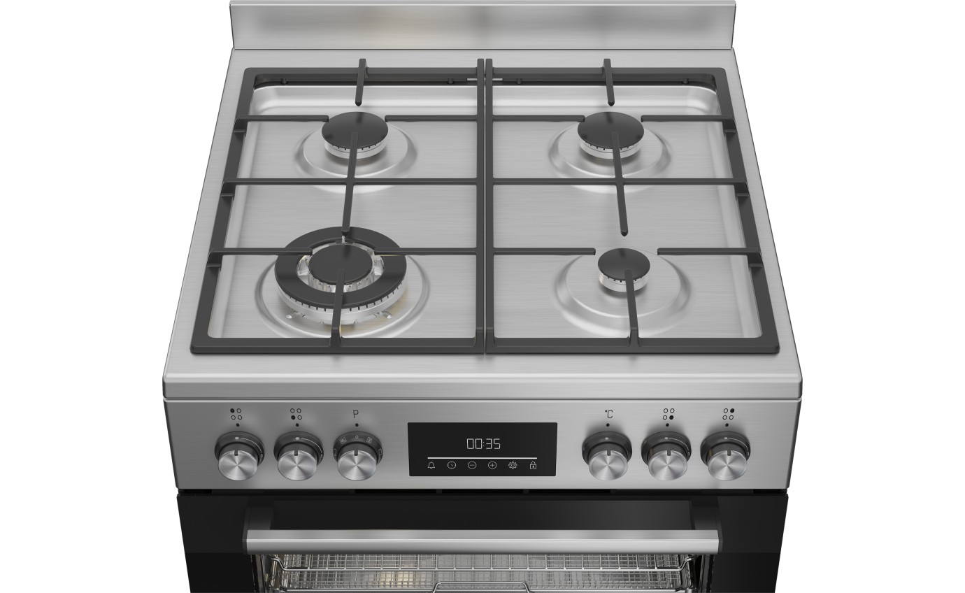 Beko 60cm Aeroperfect Freestanding Cooker BFCB60GMX