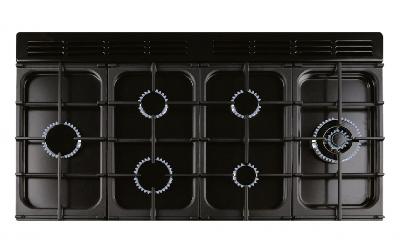 Falcon 110cm Classic Dual Fuel Upright Cooker CLA110DFFBLCH