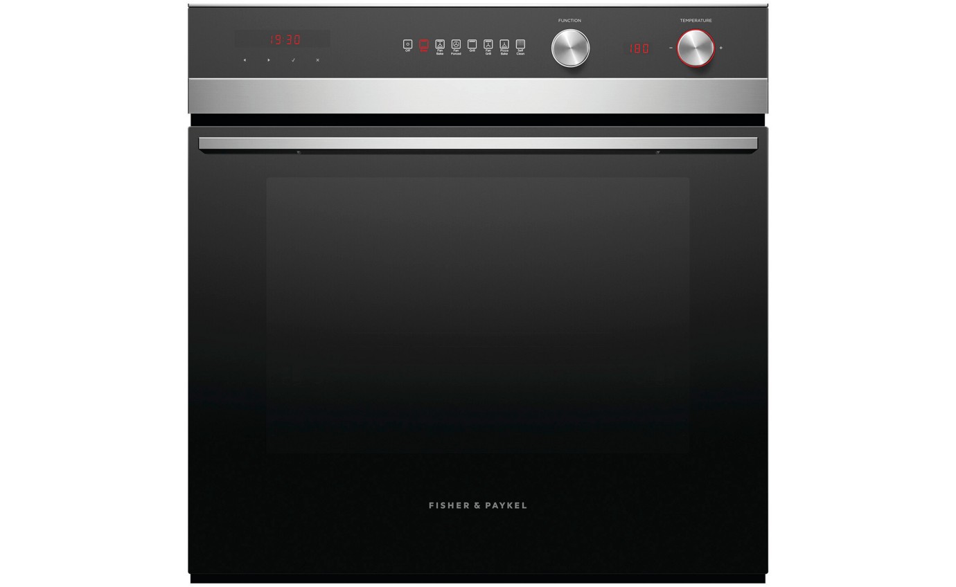 Fisher & Paykel 60cm Series 5 Contemporary Pyrolytic Oven, 7 Function OB60SC7CEPX3
