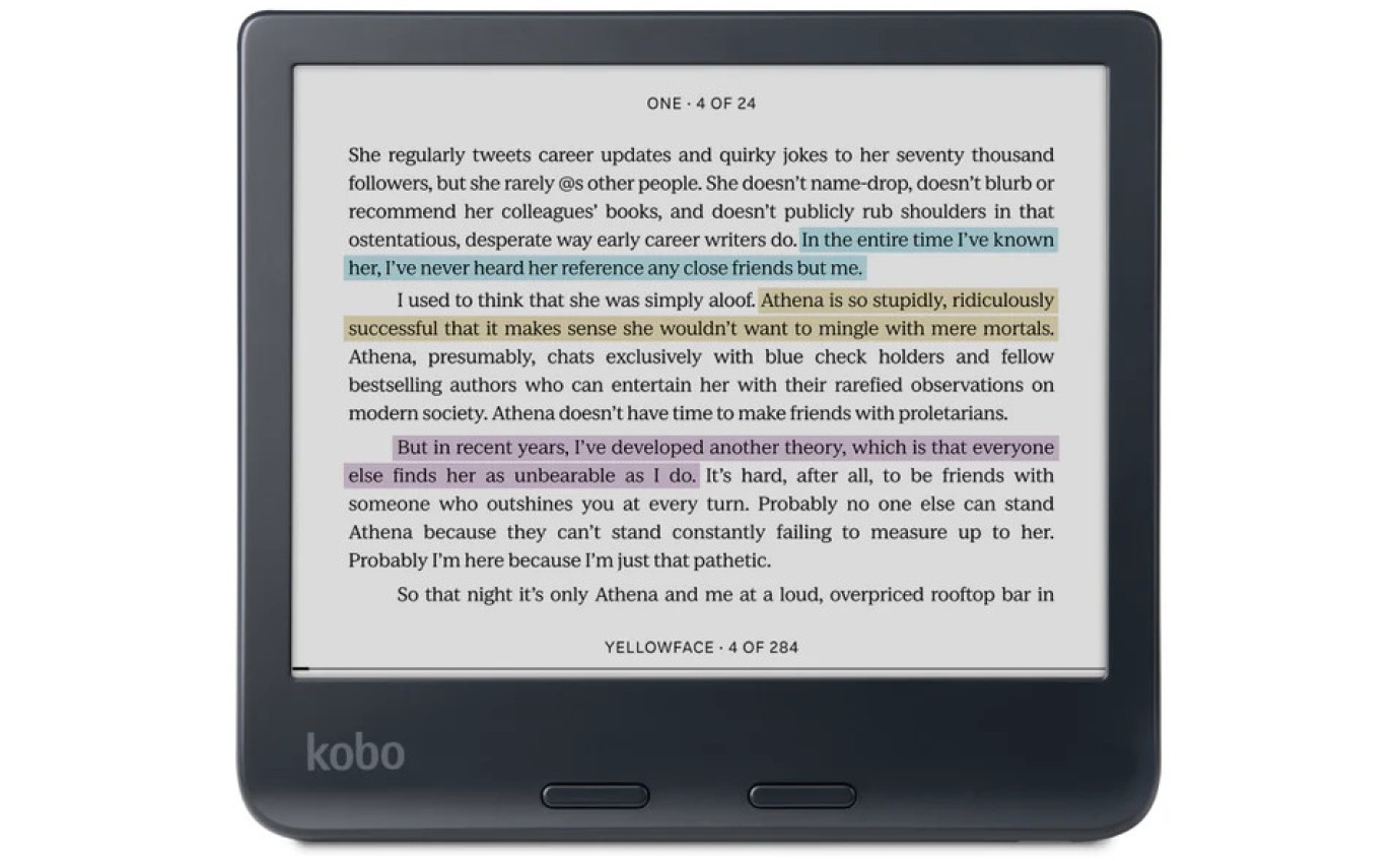 Kobo Libra Colour (Black) N428KUBKKCK