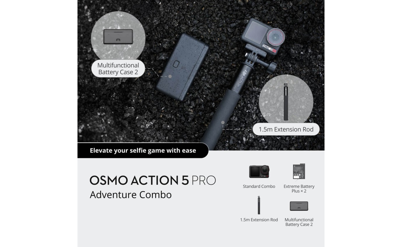 DJI Osmo Action 5 Pro Adventure Combo CPOS0000035001