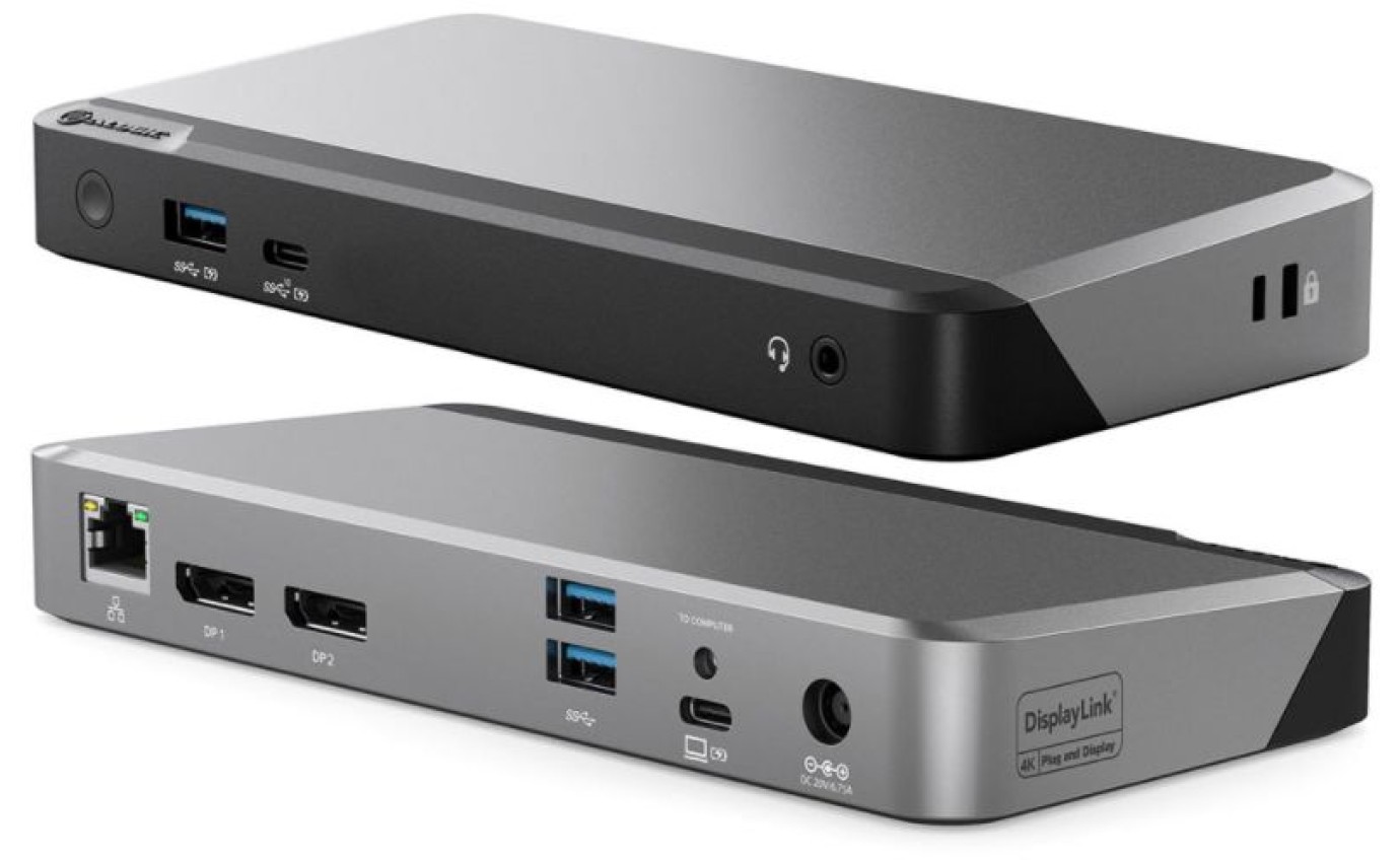 ALOGIC DX2 Dual 4K Display Universal Docking Station DUPRDX2100