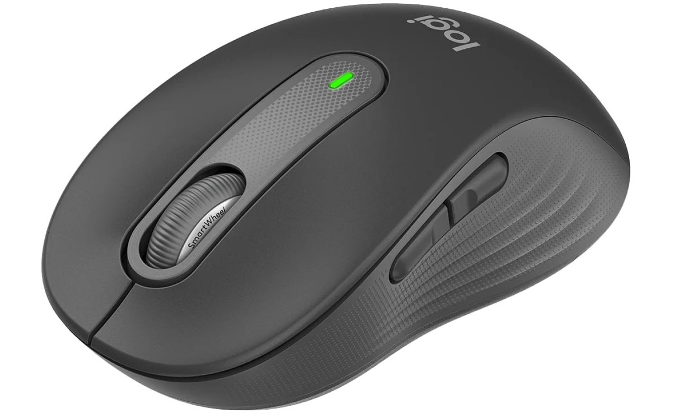 Logitech M650 Signature Wireless Mouse (Graphite) 910006262