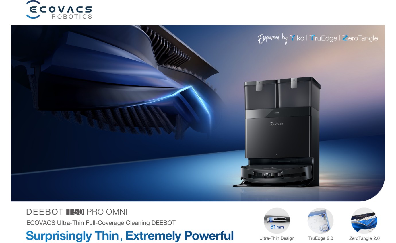 Ecovacs Deebot T50 Pro Omni Robotic Vacuum & Mop DDX67