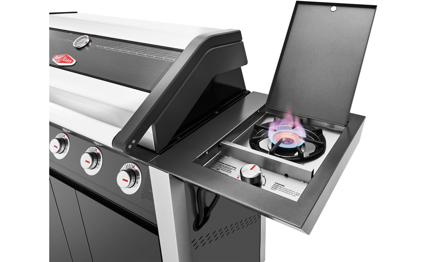 BeefEater 1600 Series 5 Burner BBQ & Trolley (Dark Stainless Steel) BMG1651DA