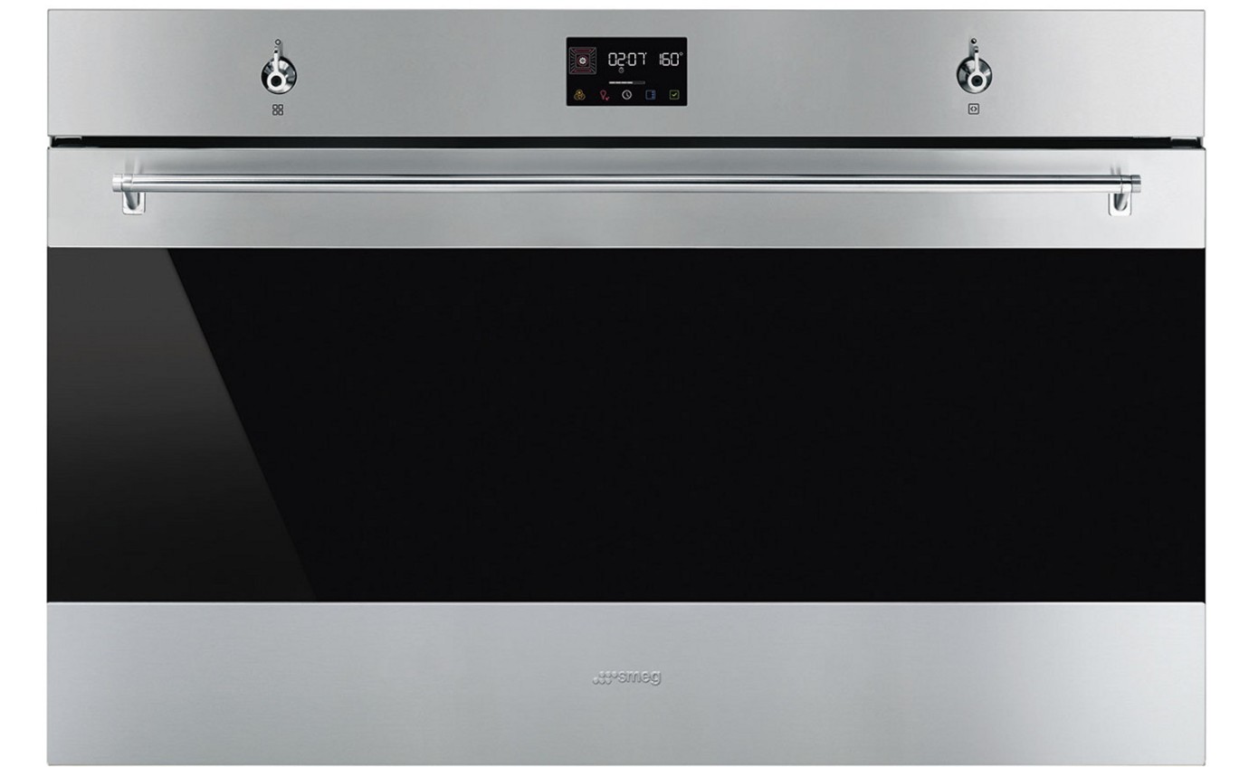 Smeg 90cm Classic Thermoseal Pyrolytic Oven - Stainless Steel SFP9302TX