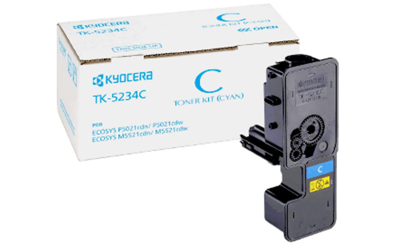 Kyocera TK5234 Genuine Toner Cartridge (Cyan) TK5234C