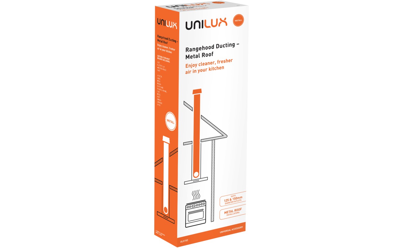 Unilux Universal Rangehood Ducting (Metal Roof) ULX152
