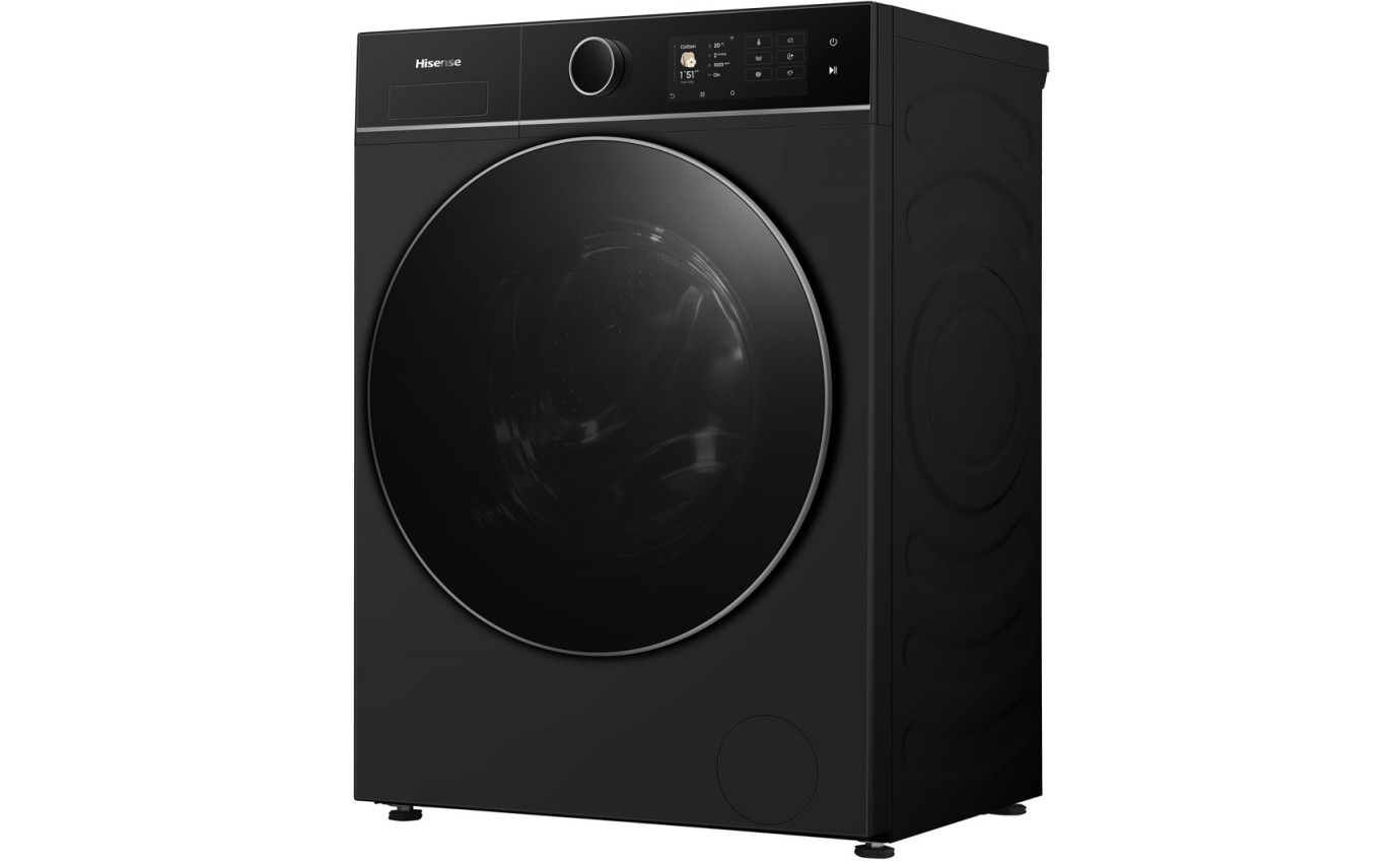 Hisense 10kg Series 8i Front Load Washing Machine (Charcoal Black) HWF8I1015BX