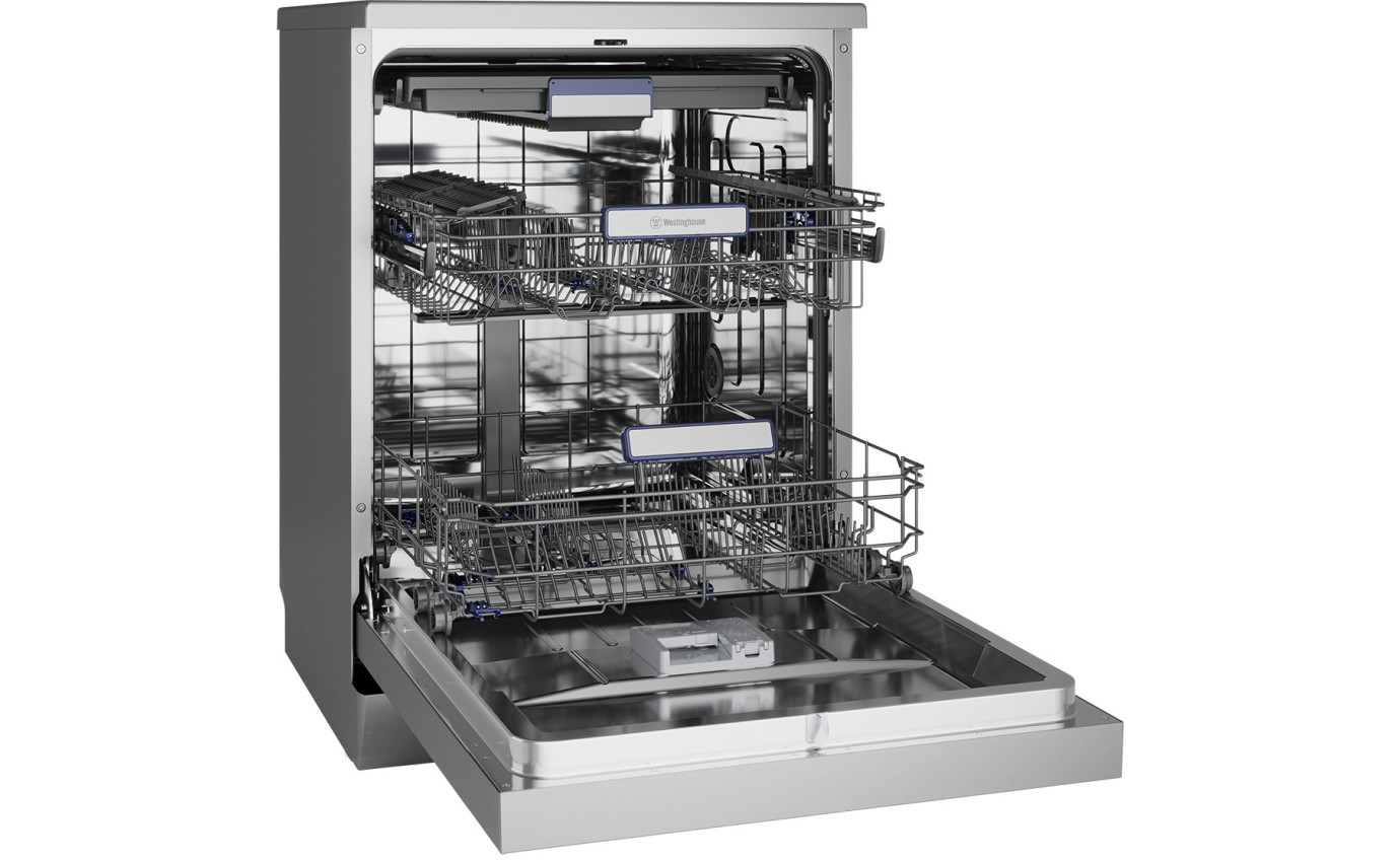 Westinghouse 60cm Freestanding Dishwasher (Stainless Steel) WSF6608XC