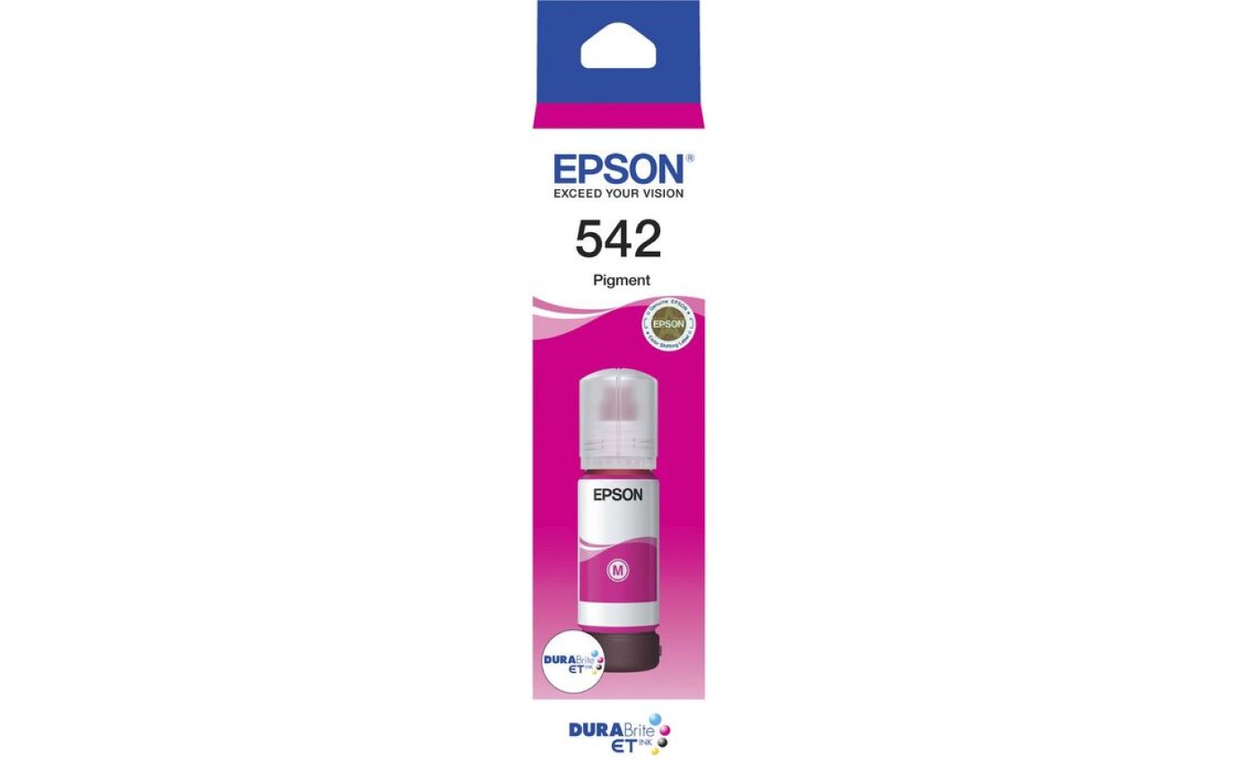 Epson 542 DURABrite EcoTank Ink Cartridge (Magenta) T06A392