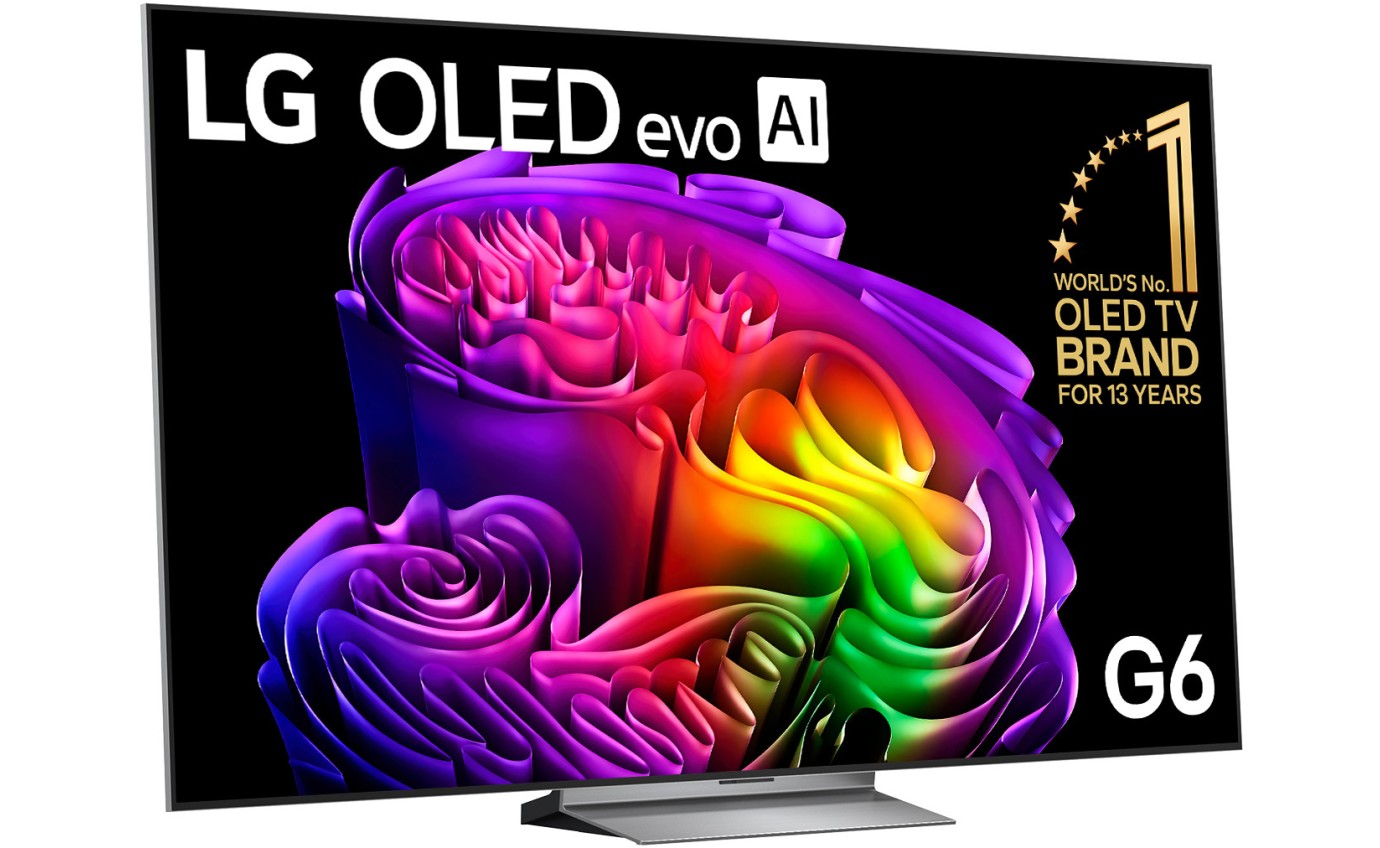 LG 77 inch G6 OLED evo AI 4K Smart TV OLED77G6PSB