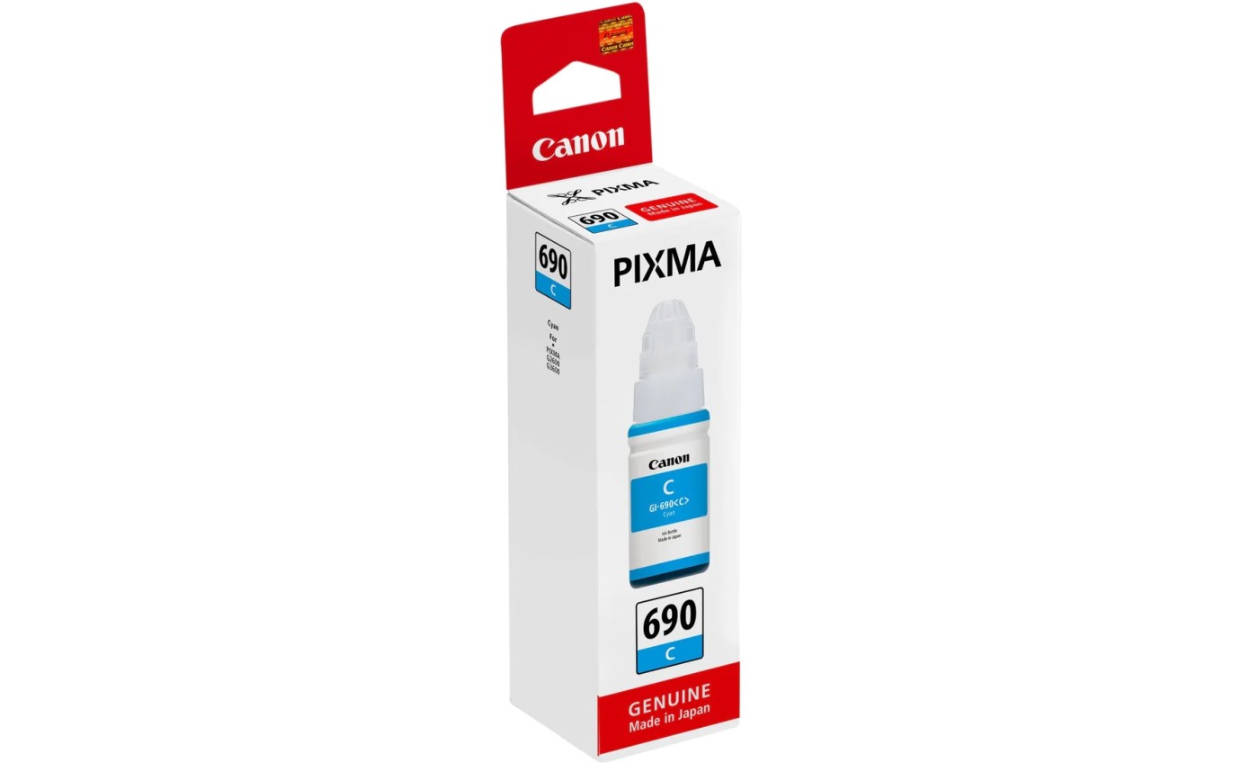 Canon GI 690 MegaTank Ink Refill (Cyan) GI690C