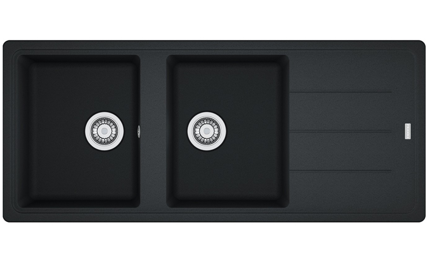 Franke Basis Double Bowl Sink + Taros Tap BFG621ONTA9510
